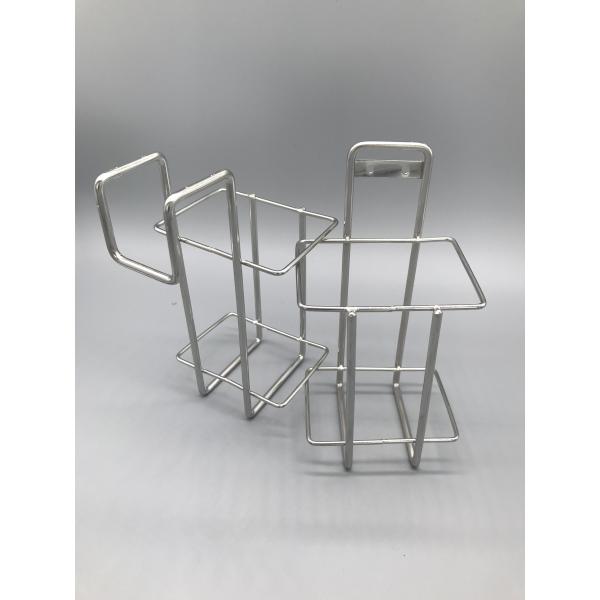 Medical Hand Sanitizer Hook Hanger Metal Wall Hanging Baskets of Stainless Steel