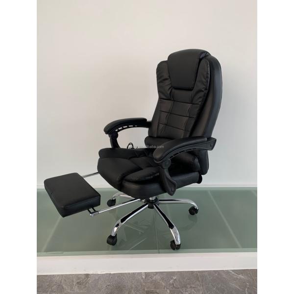 Traditional Design Style Gaming Chair with Heater Function and Synthetic Leather Cover