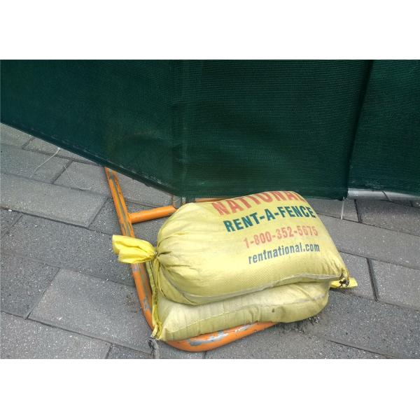 6x12 portable chain link fence tubing 42mmx16ga 1.6 thick cross brace hdg 366gram/SQM