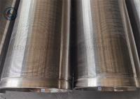 Le fil inoxydable enveloppe des tuyaux de filtrage de filtre pour puits de 4 pouces réduisent la consommation d'énergie