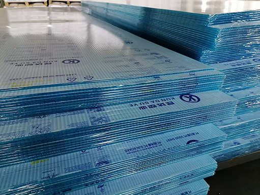 Twin Wall Superior Strength Hail Resistance Rigid Clear Roof Panel Outdoor Hollow Polycarbonate Sheet