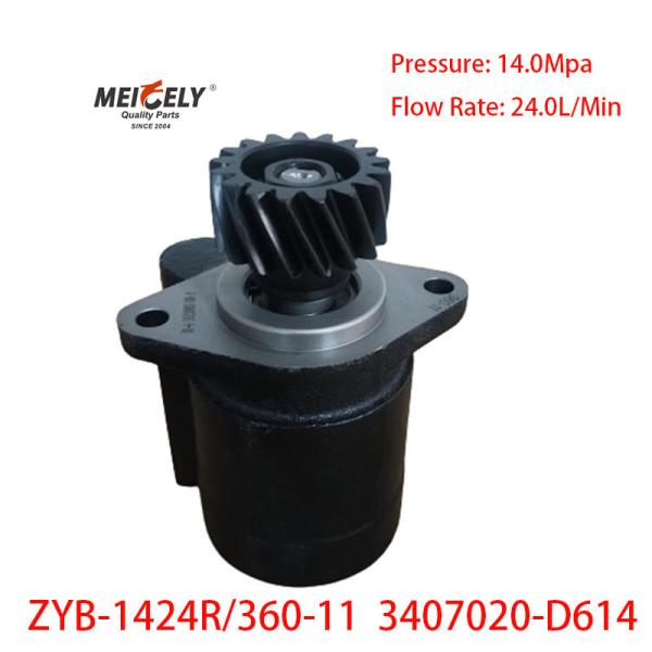 Stock High Quality Faw Steering Pump 3407020-D614 Weichai WP10