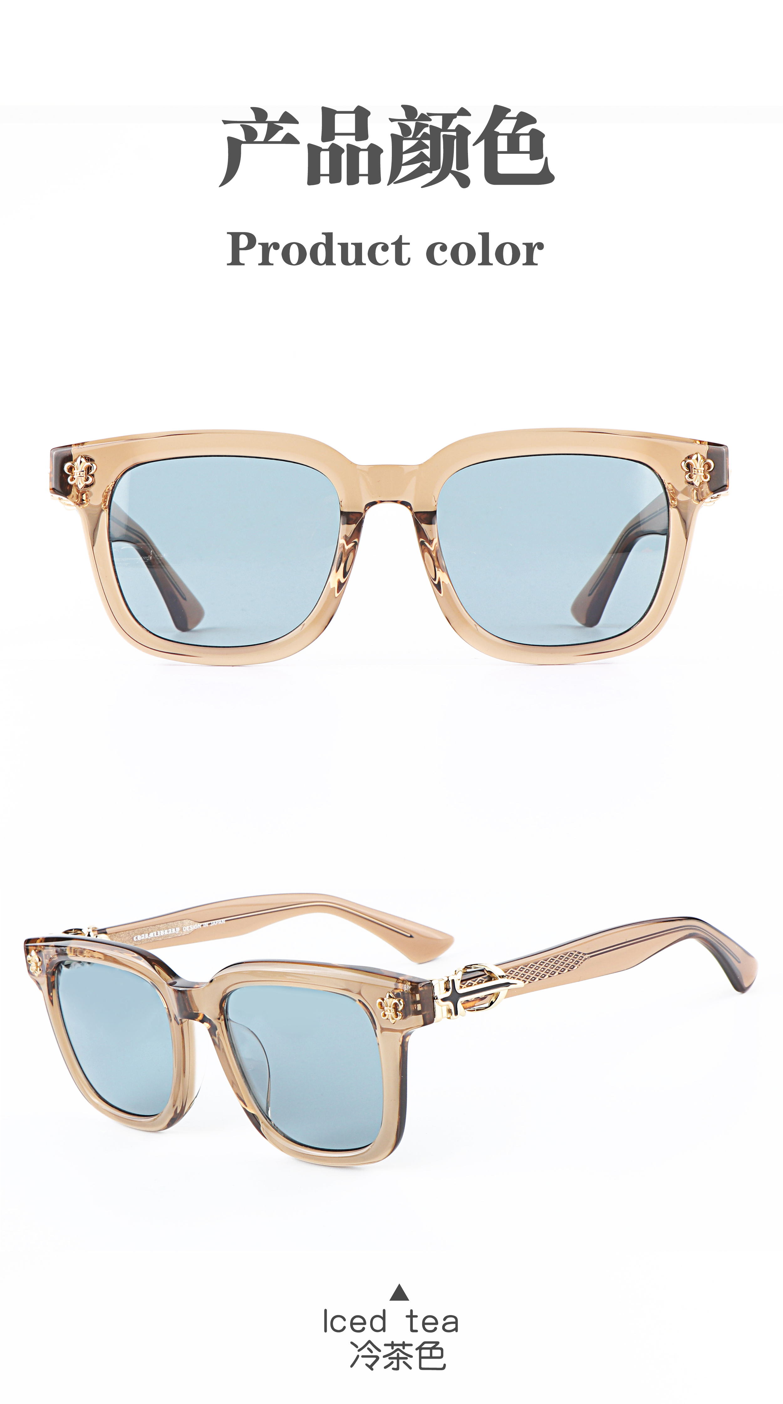 2025 Trending PC Material UV400 High Quality Acetate Vintage Fashion Luxury Brand Light Assorted Sunglasses Unisex Custom logo