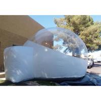 Tenda de acampamento inflável de bolhas com túnel Tenda exterior inflável de bolhas