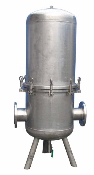 Gas Purification and Sterilization Stainless Steel Cartridge Filter Housing for Hotels