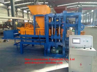 Low Cost Automatic Block Cement Machine QT4 15B Concrete Hollow Brick Machine