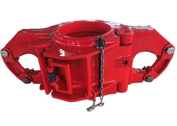 Oil Drilling Rig Floor Handling Tools Center Latch / Drill Pipe Elevator For Handling Drill Collars