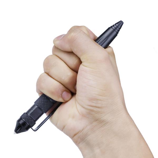 DFG679 Multifunction Self Defense Tactical Pen Aluminum Window Glass Breaker Included