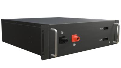 Hiper 48200 LiFePO4 Bateria Solar com suporte ao método de instalação montado em rack