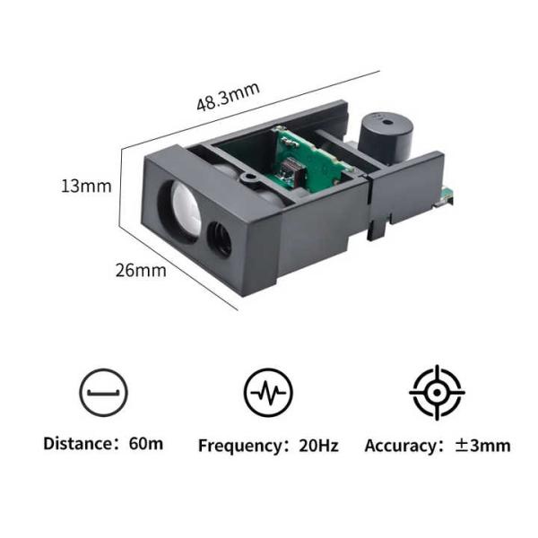 LSBM-60 High - Precision ITOF Laser Ranging Module,Illuminant 635nm red visible laser