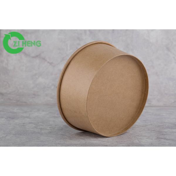 Шар 750ml Kraft использования в качестве еды устранимый бумажный Biodegradable для супа салата