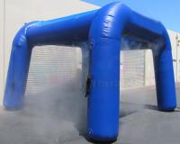Tienda sellada estación inflable del túnel de la bruma de la desinfección