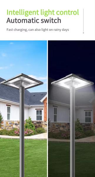 25W 35W Solar Garden Light with IP65 Waterproof Aluminum Body