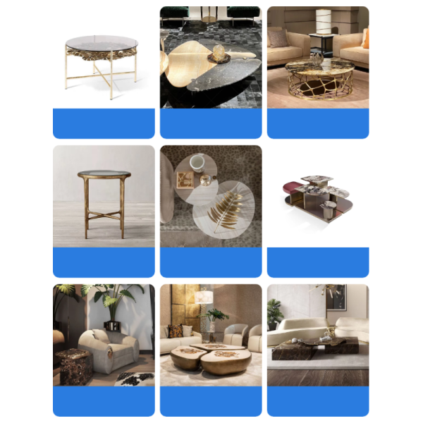 Modern Minimalist Interior Furniture Hotel Apartment Bedside Table 3 Drawers High-end Bedroom Furniture Bed Side Cabinet