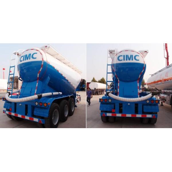 90mm Kingpin 30T 50000L Bulk Cement Tanker Trailer