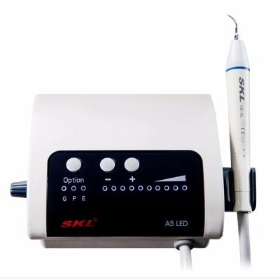 Diodo emissor de luz Piezo Handpiece do equipamento do Scaler ultrassônico dental portátil
