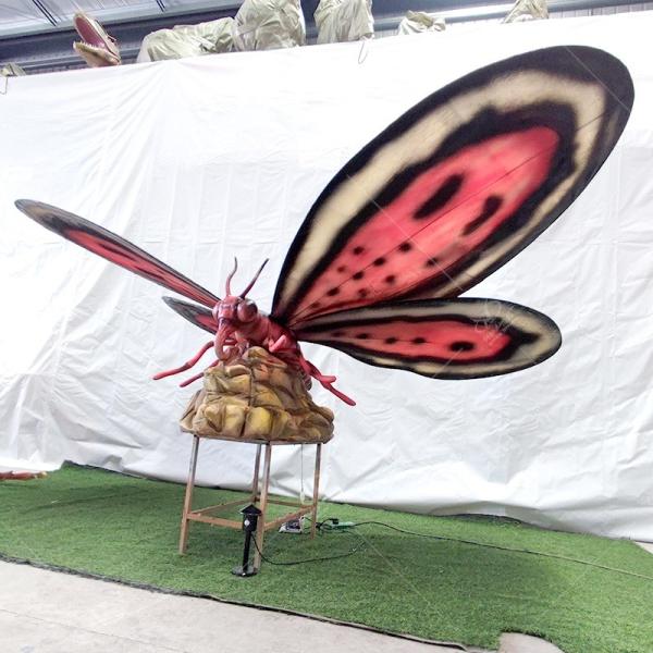 Outdoor Realistic Animatronic Insect  Butterfly  Customized for Home Decoration