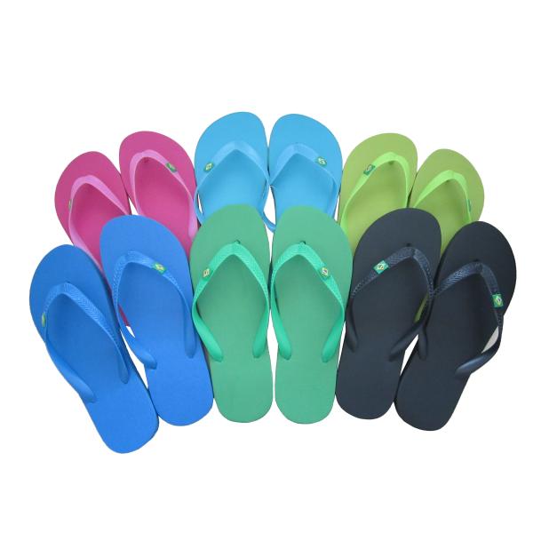 V strap full color printed Women Flip flops thongs slipers manufacturers