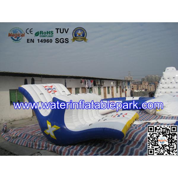 Floating Inflatable Totter Revolution , Inflatable Water Park Games For Adults
