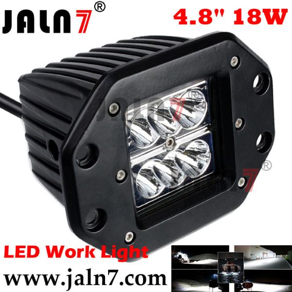 Led Work Light JALN7 18W 4.8Inchs Car Driving Lights Fog Light Off Road Lamp Car Boat Truck SUV JEEP ATV Led Light