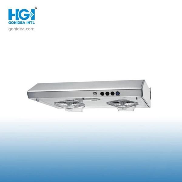 Клобук 60cm ряда камина кухни серебряной нержавеющей стали тонкий 90cm