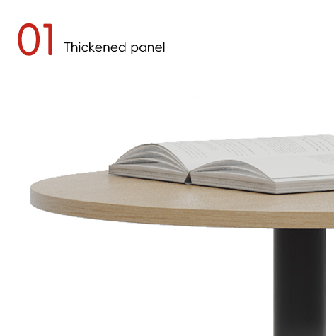 Apoyo a la personalización de la mesa de negociación de muebles de apartamento moderno simple y práctico