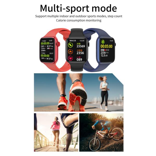 2021 AW9 умный экран дозора 1.75IPS 280 обнаружение температуры тела звонка батареи BLE mah умное