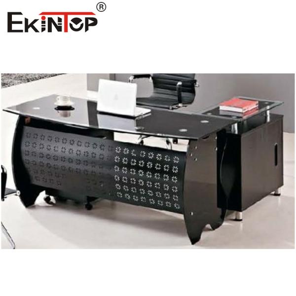 Автомобиль с откидным верхом стиля стеклянного стола домашнего офиса современный для сертификата SGS Работа в офисе