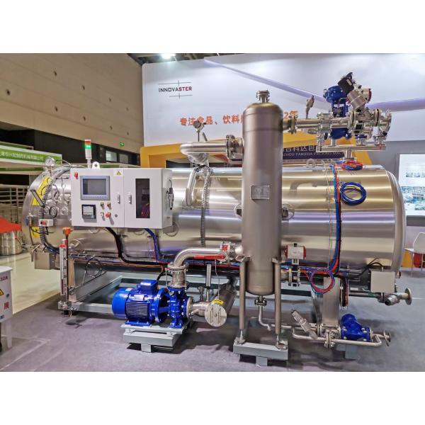 Low Temperature Sterilization Steam Water Immersion Tunnel Pasteurizer for Industrial