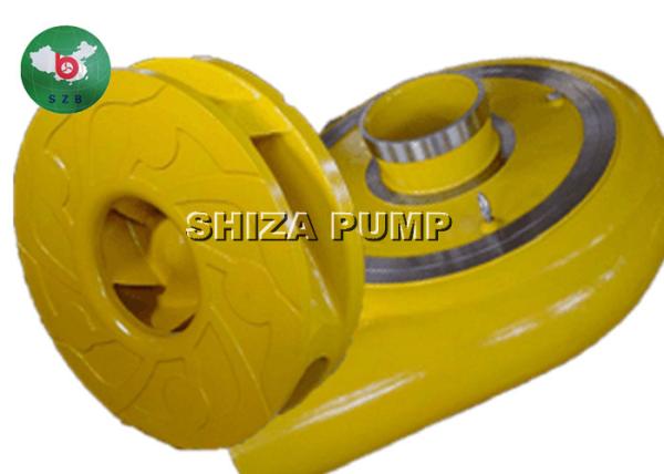 Single Stage Dredge Pump , Industrial Pump Parts For Marine Corrosion Resistant