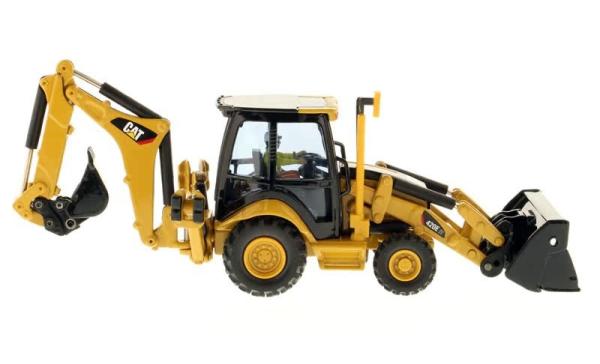 Diecast Alloy Excavator Scale Model 1:50 For CAT 420E IT Backhoe Loader