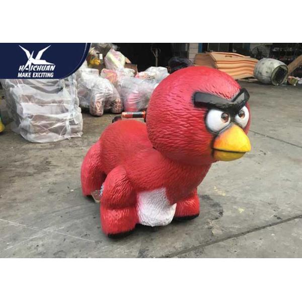 Coin Operated Motorized Animal Scooters Shopping Mall Decoration Dinosaur Bones