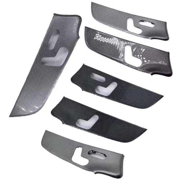 Auto Parts Carbon Fiber Door Trim Cover Car Side Door Panel Decor For Mercedes Benz A CLASS