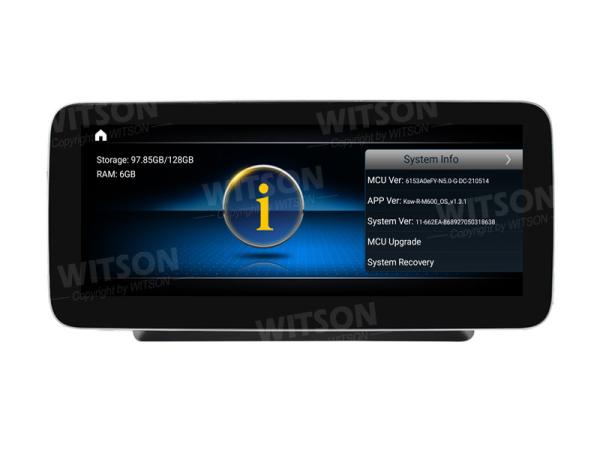 10.25''/12.3'' Screen For Mercedes Benz C Class C180 C200 C220 C250 C260 C280 C300 C350 NTG5.5 Android Multimedia Player