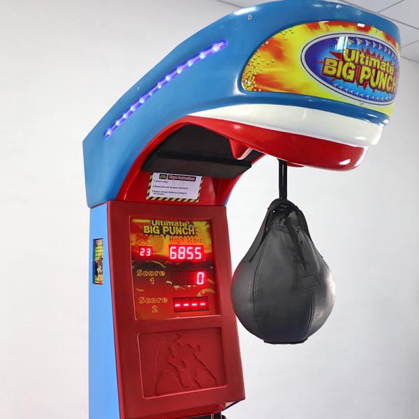 Ultimate Big Punch Electronic Boxing Arcade Game Machine For Entertainment