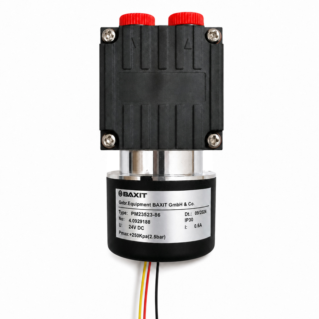 BAXIT PM23523‑86 Diaphragm Sampling Pump Low Noise Energy‑Saving Corrosion‑Resistant Gas Sampling Pump for CEMS Gas Extraction
