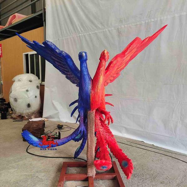 RCC аттестовало неразлучников животных реалистических Animatronic животных китайских старых