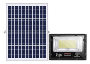 Watt solar IP67 do projetor 40-300 da segurança da luz de inundação do corpo da