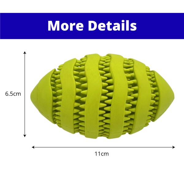Jouet à mâcher pour chien en caoutchouc olive pour dents et gencives, durable et sûr