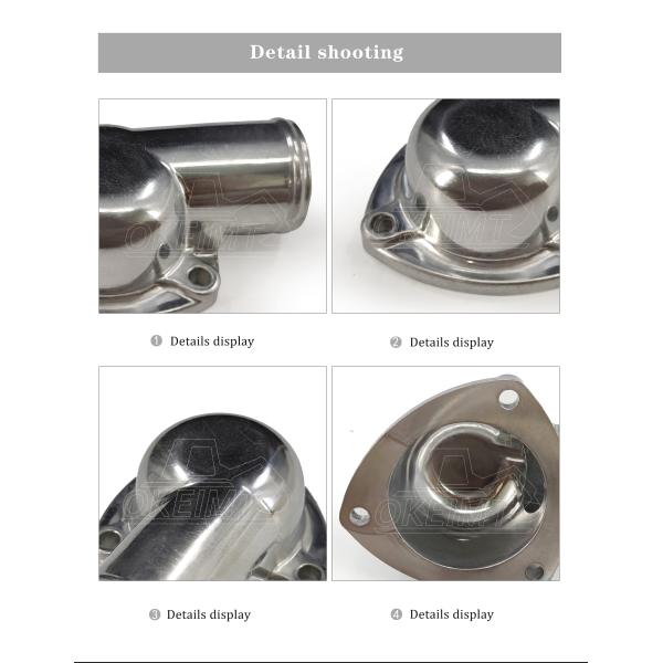 Thermostat Housing Cover ME035098 6D14 6D15 6D16 SK220-3