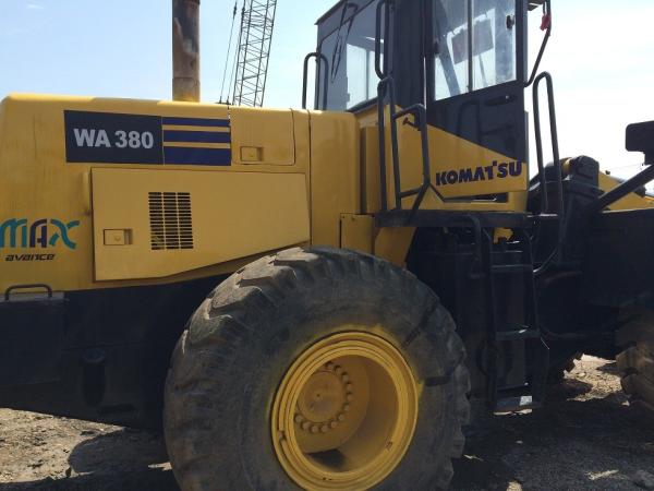 90% New Used Wheel Loader Komatsu Wa380-3 CAT 966G 966E 950G