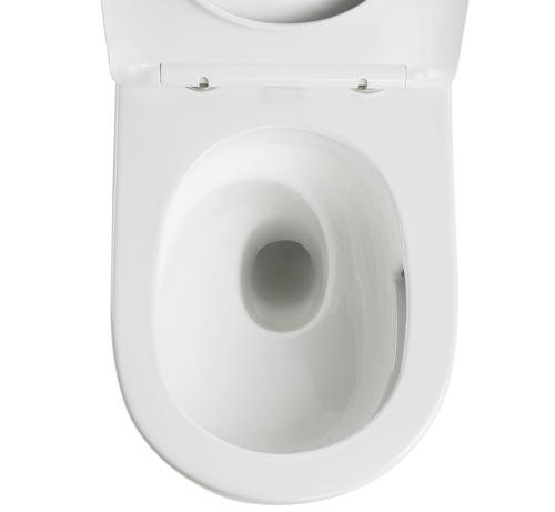 Rimless Wall Hung Ceramic Chinese Wall Mounted Colorful Modern Bathroom Toilet