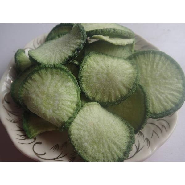 Casse-croûte de Fried Vegetable Dried Green Radish de vide coupés en tranches par qualité de la meilleure qualité