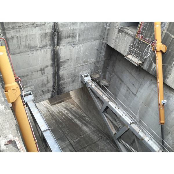 Custom Made Hydraulic Cylinders 300mm Bore Carbon Steel For Dam Gate Control