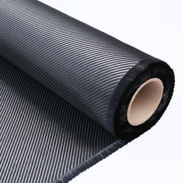Tissu en fibre de carbone sur mesure 0,32 mm Tissu en fibre de carbone simple Construction Renforcement industriel