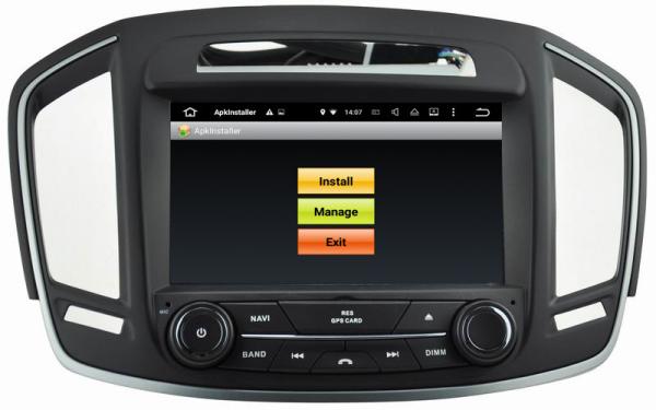Ouchuangbo car radio player android 7.1 system for Opel Insignia 2014 with wifi 3g SWC USB calculator DDR3 2GB