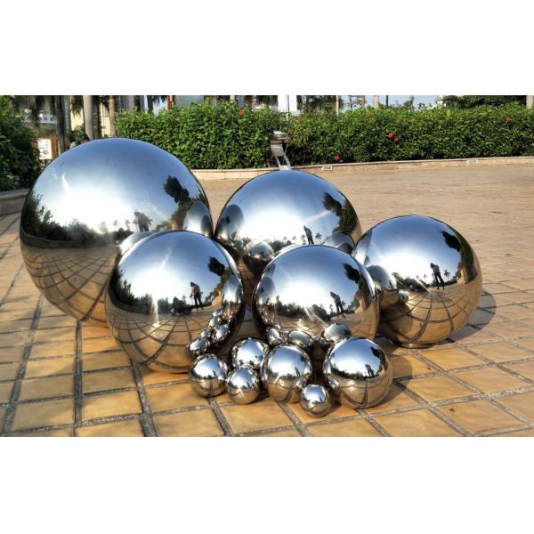 Нержавеющая неубедительная толщина 2ММ сада 900мм стального шарика на открытом воздухе декоративная