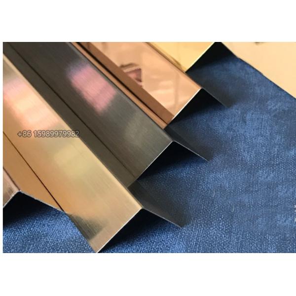 30x30mm Stainless Steel Decorative Profiles Wall Protection ODM Available