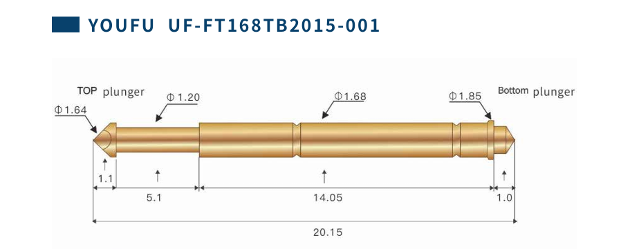 Custom Double Ended Pogo Pin Spring Loaded Probe | China Manufacturer