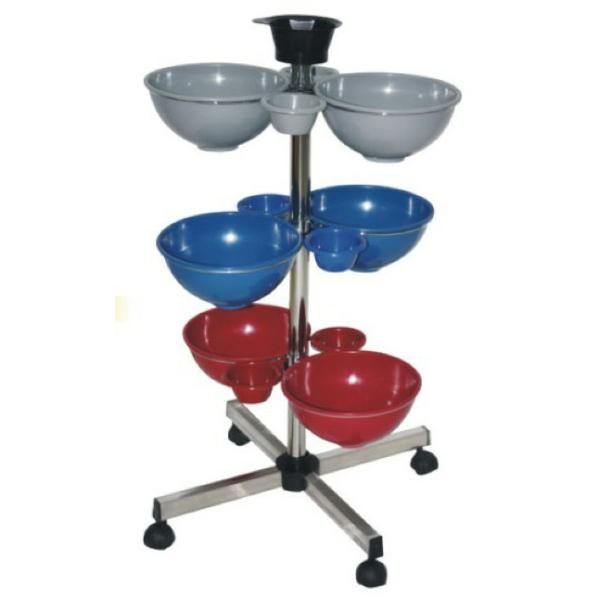 Professional Hairdressing Salon Rolling Cart With Wheels , 82*25*32cm